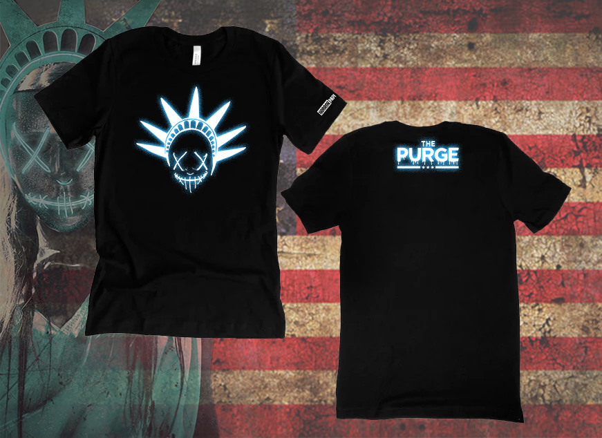 The Purge - Lady Liberty Glow in the Dark Shirt