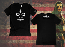 Load image into Gallery viewer, The Purge - Upside Down Crucifix Shirt
