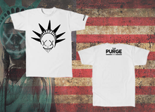 Load image into Gallery viewer, The Purge - Lady Liberty Glow in the Dark Shirt
