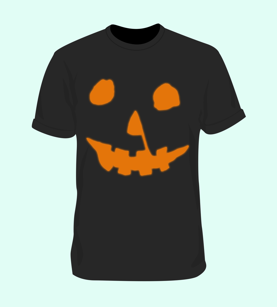 Halloween Pumpkin Glow in the Dark Shirt